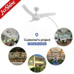 6 Speed Remote Control Small LED Ceiling Fan , Modern Ceiling Fan For Bedroom