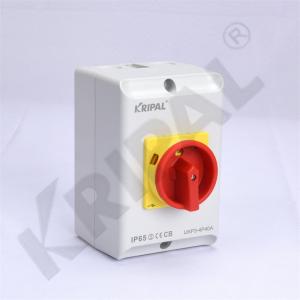 China Waterproof Ammeter Changeover Switch Rotary Cam Switch 63A 4P IP65 factory