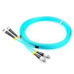 LC ST SC Connector 3m Fiber Optic Cable Assembly IEC60332-1 Flame Rating