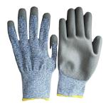 Custom Knitted Cleanroom Gloves Anti Skid Cut Resistant Working Hand Gloves