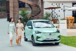 Four Wheel EV Hatchback Electric Vehichle Family Sedan Battery Car 55 KW