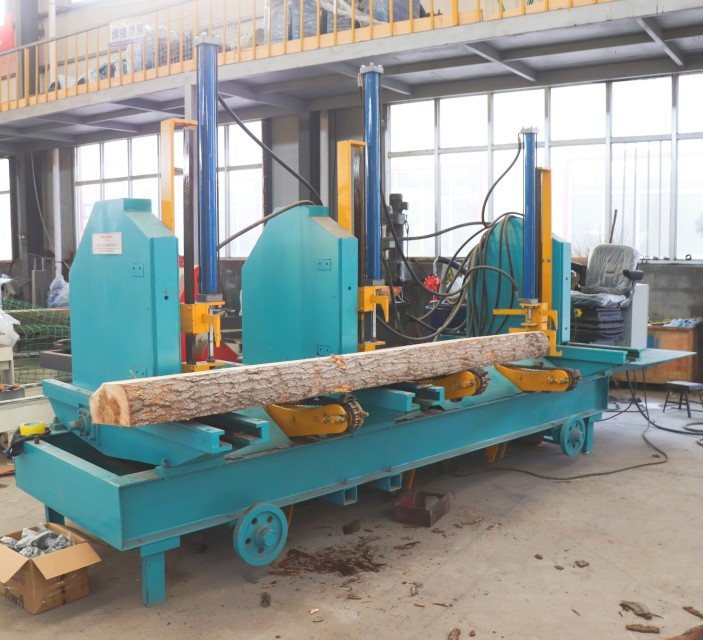 MJ3310 Vertical wood cutting band saw, log sawing sawmill machine with CNC Carriage