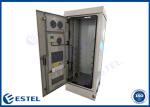 IP55 32U Racked Outdoor Server Cabinet With One Front Door