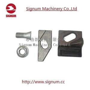 China ISO certificated Railway Fasteners Supplier Rail Casting Clamp factory
