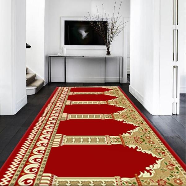 European Style Polyester Fiber Custom Commercial Floor Mat For Entrance Corridor