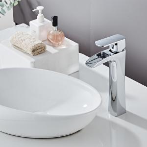 China ODM Waterfall Basin Taps SUS304 Single Hole Bathroom Faucet factory