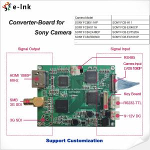 China RS232 control HDMI Fiber Extender Converter Board For Sony Camera Output factory