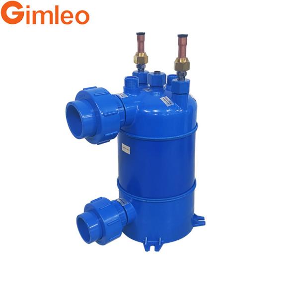 MHTA1.5 Pool Heat Exchanger 5KW 17000BTU Titanium Coil Tube Thread Tube Heat