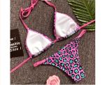 Swimwear button 2018 Sexy Bikinis women swimsuit brazilian woman Bandeau Push up