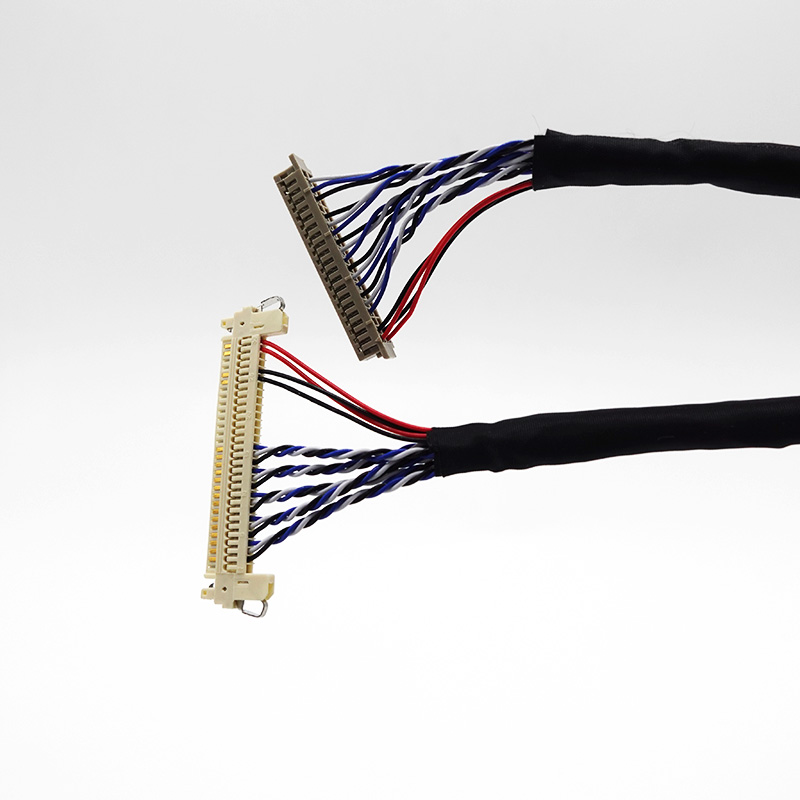 Electronic Cables and Pins for Led Panel Connector 40 Pin Lcd Tv Extension Cable