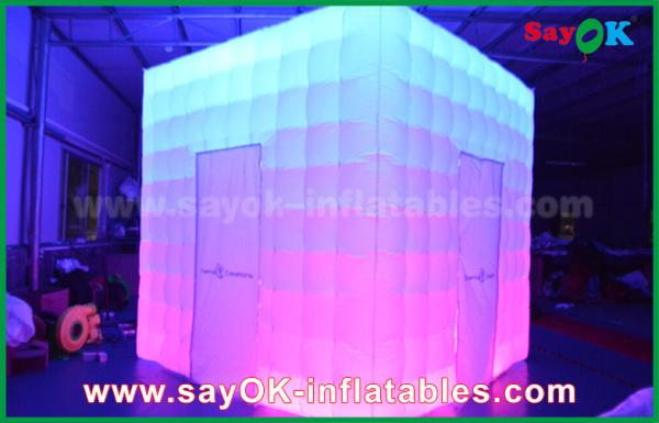 Inflatable Photo Studio Customized Shape PVC Coating Inflatable LED Photo Booth