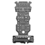 5mm Thickness Black Radiator Skid Plate for Toyota 4Runner Underbody Guard
