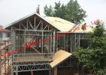 Galvanized Surface Lightweight Steel Pre-Engineered Building Villa For Residence