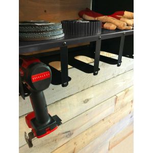 Power Tool Storage Organizer Drill Driver Shelf Manager Workshop Rack