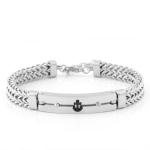 Stainless steel domineering chain anchor personalized men's bracelet hip-hop