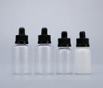 Smooth Surface 30ml Plastic Dropper Bottles Excellent Sealing Capability