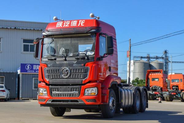 High Roof Deflector Four-Point Suspension Airbag Seat 430HP 6*4 M3000s Shacman