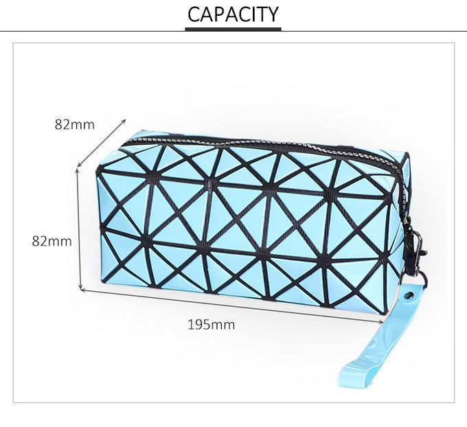 Beautiful Various Colors Fashion Girl's PU Travel Cosmetic Bag