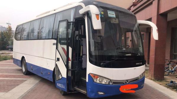 Kinglong Brand Used Tour Bus Sencond Hand Bus XMQ6898 39seats With AC Rear