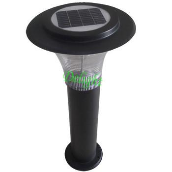 Aluminum Outdoor Garden Lawn Light, solar led pillar bollard lighting lamp (DL
