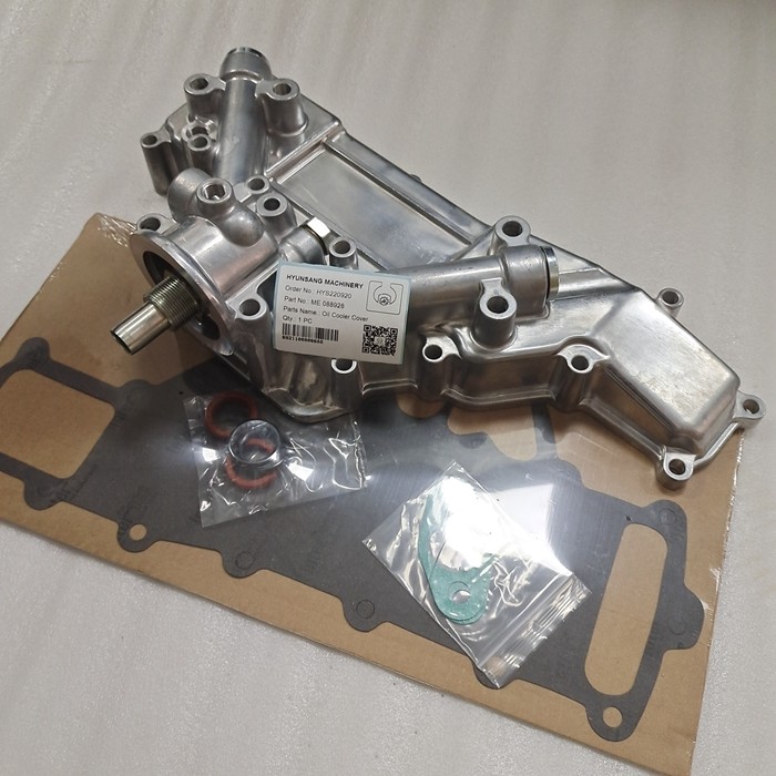Excavator Spare Parts Cooling Core Oil Cooler Cover ME088928 For 6D31 6D34
