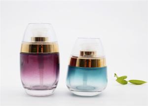 China Cosmetic Essence Glass Lotion Bottles , Glass Lotion Containers For 30ml factory