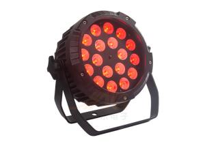 China 18PCS Waterproof Flat LED Par Can Lights For Disco Party KTV factory