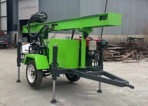 China 2.5T Trailer Mounted Drilling Rig for 150m Drilling factory