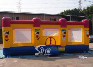 China Big clown kids inflatable jumping castle with ball pit complying with Australia standard for outdoor playground factory