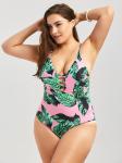 swimwear women bikini Large size swimsuit black dress Beach vacation sexy piece