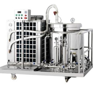China 100L Perfume Making Machine Freezing And Filter Equipment SUS316L factory