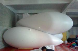 China customized giant advertising flying helium blimp balloon factory