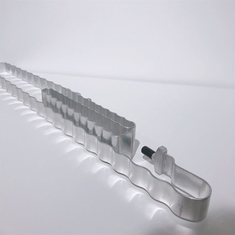 Electric Vehicle Aluminium Cooling Tube For 18650 Cell Cylindrical Battery