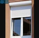White 1.5mm Aluminum 1.5m Hieght Automatic Window Shutters