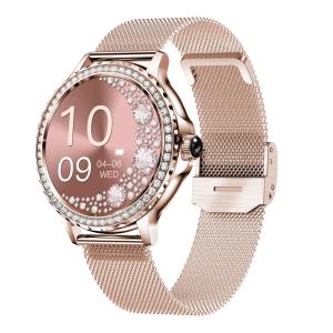 China IP68 Waterproof Ladie'S Fitness Smart Watch Sleep Tracker 360x360 220mAh factory