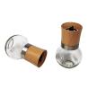 Buy cheap 201g 124mm 6oz 170ml Wooden Glass Pepper Grinder from wholesalers