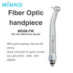 Class II Dental High Speed Handpiece 380000rpm Airotor Handpiece With Led