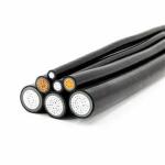 Multiscene Antiwear Aluminium Service Wire , Anti Freezing Aerial Bundled Cable