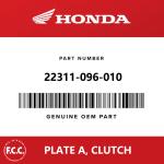 ODM Motorcycle Clutch Parts Steel Clutch Iron Plate For Honda CT110 22311-096