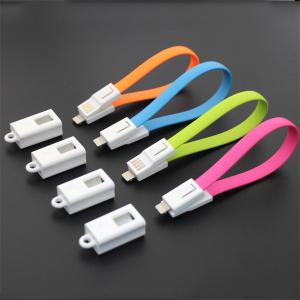 China Key chain Apple Lightning to USB Cable 20cm length, usb cable for apple iphone 6 plus factory