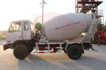 8m3 Front Discharge Concrete Mixing Truck With Pump 3800mm Wheel Base Strong