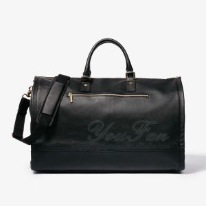 Water Resistant Weekender Garment Duffel Bag With 2 Shoe Pockets