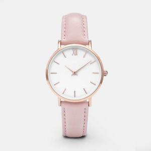 China Fancy Ladies Leather Quartz  Watch ,Ultra-thin Stainless Steel   Watch ,OEM Women Wrist Watches with Japan Movement on sale