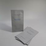 OPP 150um Tear Notch Cosmetic Sachet Packaging
