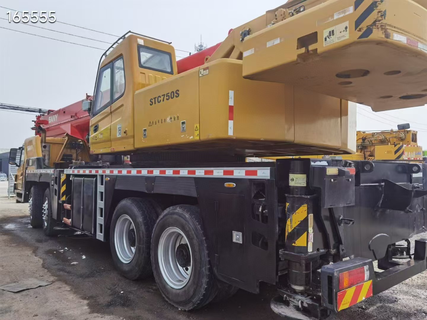 SANY Official 75 Ton Mobile Crane STC750S Used Truck Cranes Price