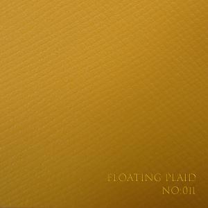 China Floating Grid Pattern Leather Paper Customized For Notebook Covers factory