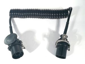 China Long Vehicle Trailer Hitch Cables Heavy Duty With 7 Core Electrical Cable factory