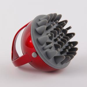 China Handheld Electric Scalp Massage Brush , Anti Oily Hair Scalp Massager Shampoo Brush factory
