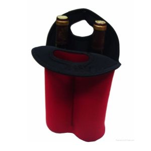 CHEAP wholesale high quality insulated neoprene beer bottle cooler bag