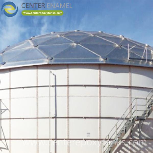 Aluminum Geodesic Dome for Dry Bulk Storage: Creates a Weatherproof, Strong, and